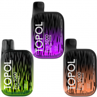 (М) Одноразовая электронная сигарета Topol Pro 5000 - Пряный манго